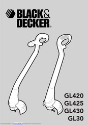 Black & Decker GL425 Anleitung