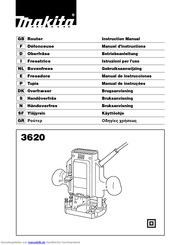 Makita 3620 Betriebsanleitung