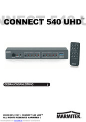 Marmitek Connect 540 UHD Gebrauchsanleitung