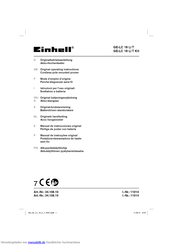 Einhell GE-LC 18 Li T Kit Originalbetriebsanleitung