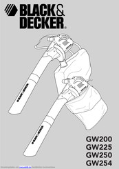 Black & Decker GW200 Handbuch