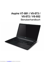 Aspire V7-581 Benutzerhandbuch