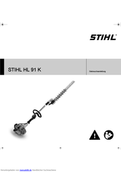 Stihl HL 91 K Gebrauchsanweisung