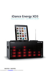 iDance Energy XD3 10027023 Anwenderhandbuch