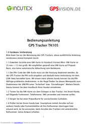 GPS Vision TK105 Bedienungsanleitung