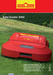 Wolf Garten Robo Scooter 3000 Originalbetriebsanleitung