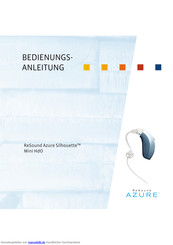 Azure Mini HdO Bedienungsanleitung