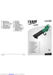 Ferm FLB-2500 Gebrauchsanweisung