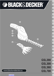 Black & Decker GSL300 Handbuch