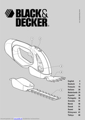 Black & Decker GS721 Handbuch