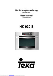 Teka HK 930 S Bedienungsanleitung