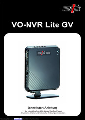 Videoline VO-NVR Lite GV Schnellstartanleitung