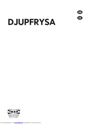 IKEA DJUPFRYSA Gebrauchsanleitung