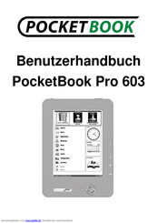 Pocketbook Pro 603 Benutzerhandbuch