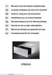 Smeg CTSC21X Benutzerhandbuch