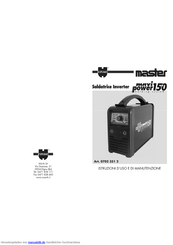 Master maxi power 150 Handbuch