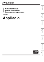 Pioneer AppRadio SPH-DA01 Installationsanleitung