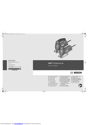 Bosch GST Professional 135 CE Originalbetriebsanleitung
