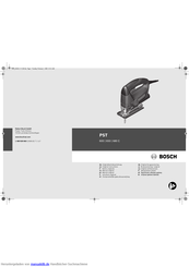 Bosch PST 680 E Originalbetriebsanleitung