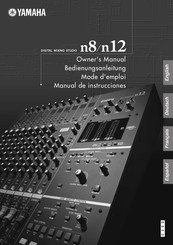 Yamaha Digital Mixing Studio n8 Bedienungsanleitung