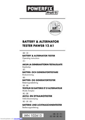 Powerfix PAWSB 12 A1 Bedienungsanleitung