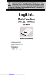 LogiLink PA0050 Bedienungsanleitung