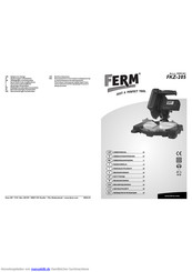 Ferm MSM1001 Gebrauchsanweisung