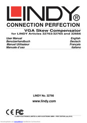 Lindy 32765 Benutzerhandbuch