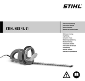 Stihl HSE 41 Gebrauchsanleitung