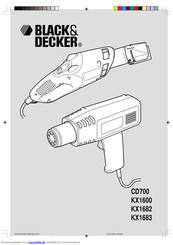 Black & Decker CD700 Handbuch