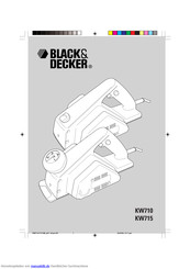 Black & Decker KW710 Handbuch