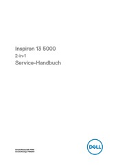Dell Inspiron 13 5000 2-in-1 Servicehandbuch