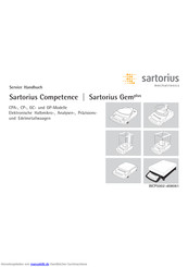 Sartorius Sartorius Gem plus Servicehandbuch