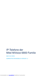 Mitel MiVoice 6900 Familie Administratorhandbuch