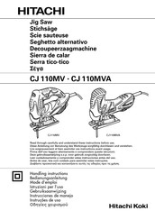 Hitachi Koki CJ 110MVA Bedienungsanleitung