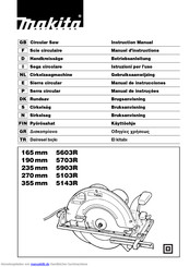 Makita 5903R Betriebsanleitung