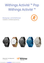 Withings Activité Pop Installationsanleitung
