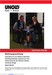 Unold 86745 Bedienungsanleitung