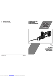 Top Craft TCR-18 Gebrauchsanweisung