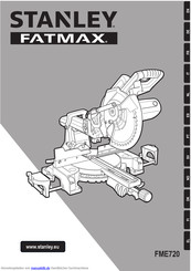 Stanley FatMax FME720 Anweisungen