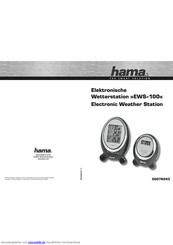 Hama EWS-100 Bedienungsanleitung