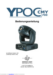 German Light Products YPOC CMY 700 Bedienungsanleitung