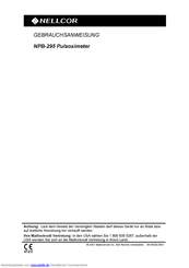 Nellcor NPB-295 Gebrauchsanweisung