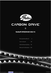 Gates Carbon Drive Benutzerhandbuch