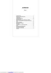 Digi-tech 4-TV3131 Handbuch