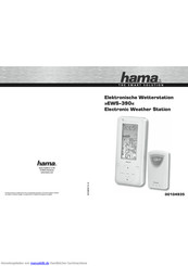 Hama EWS-390 Bedienungsanleitung