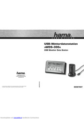 Hama WDS-300 Bedienungsanleitung