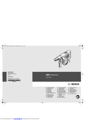 Bosch GBH Professional 5-38 D Originalbetriebsanleitung