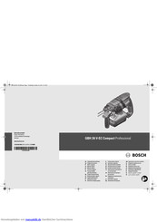 Bosch GBH 36 V-EC Compact Professional Originalbetriebsanleitung