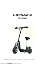 Chal-Tec Elektroscooter Handbuch
